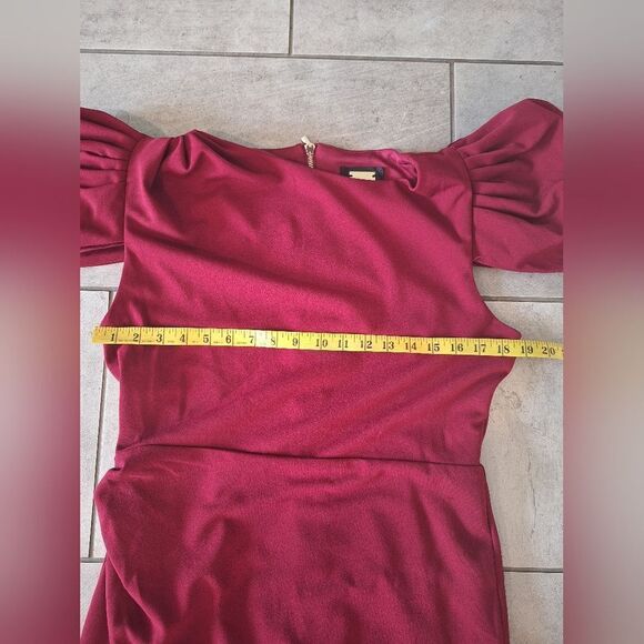 Alexia Admor red dress‎ size L - Picture 9 of 9